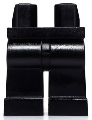 Lego Black Minifig Monochrome Plain Hips and Legs