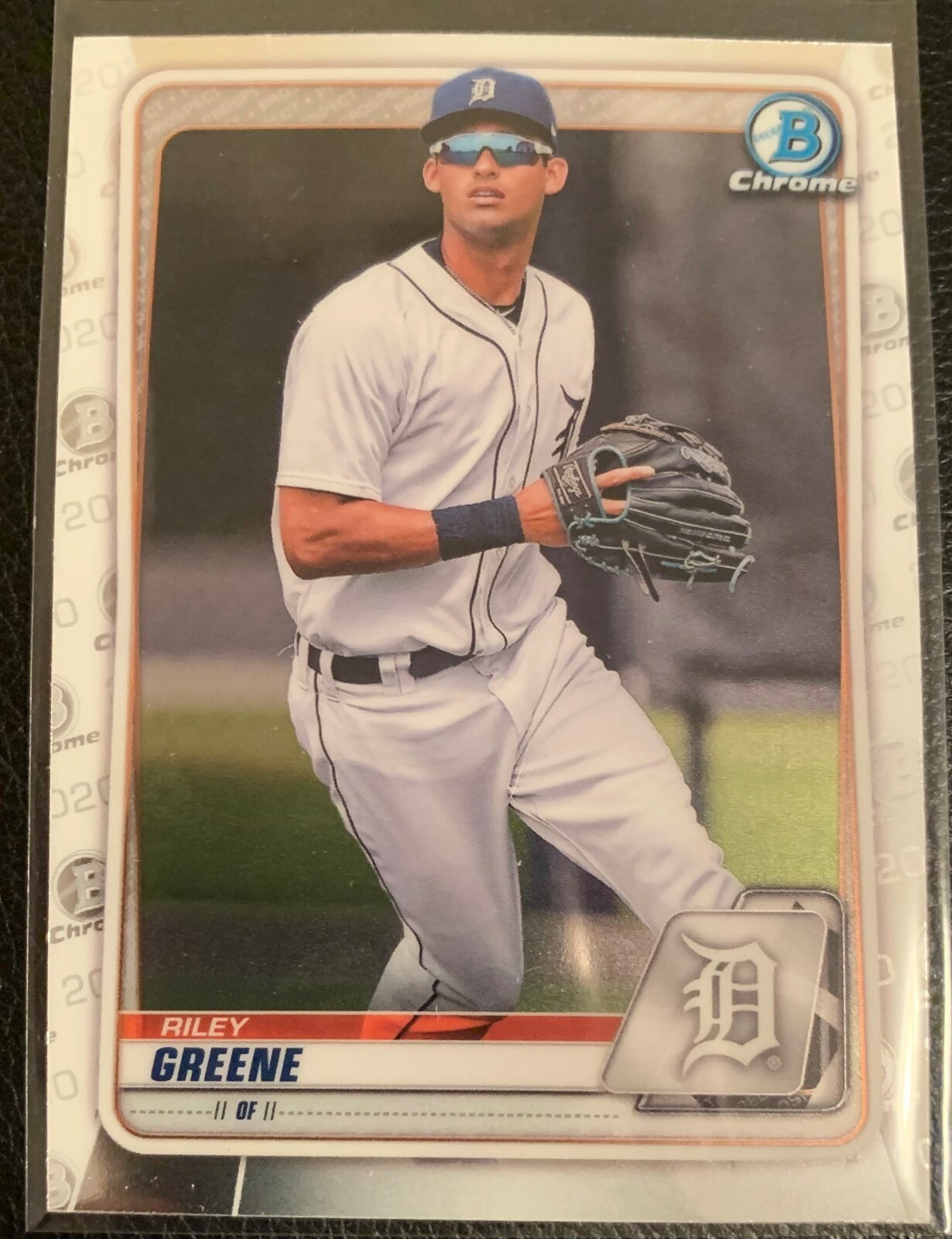 2020 BOWMAN CHROME RILEY GREENE DETROIT TIGERS BD-180 MINT