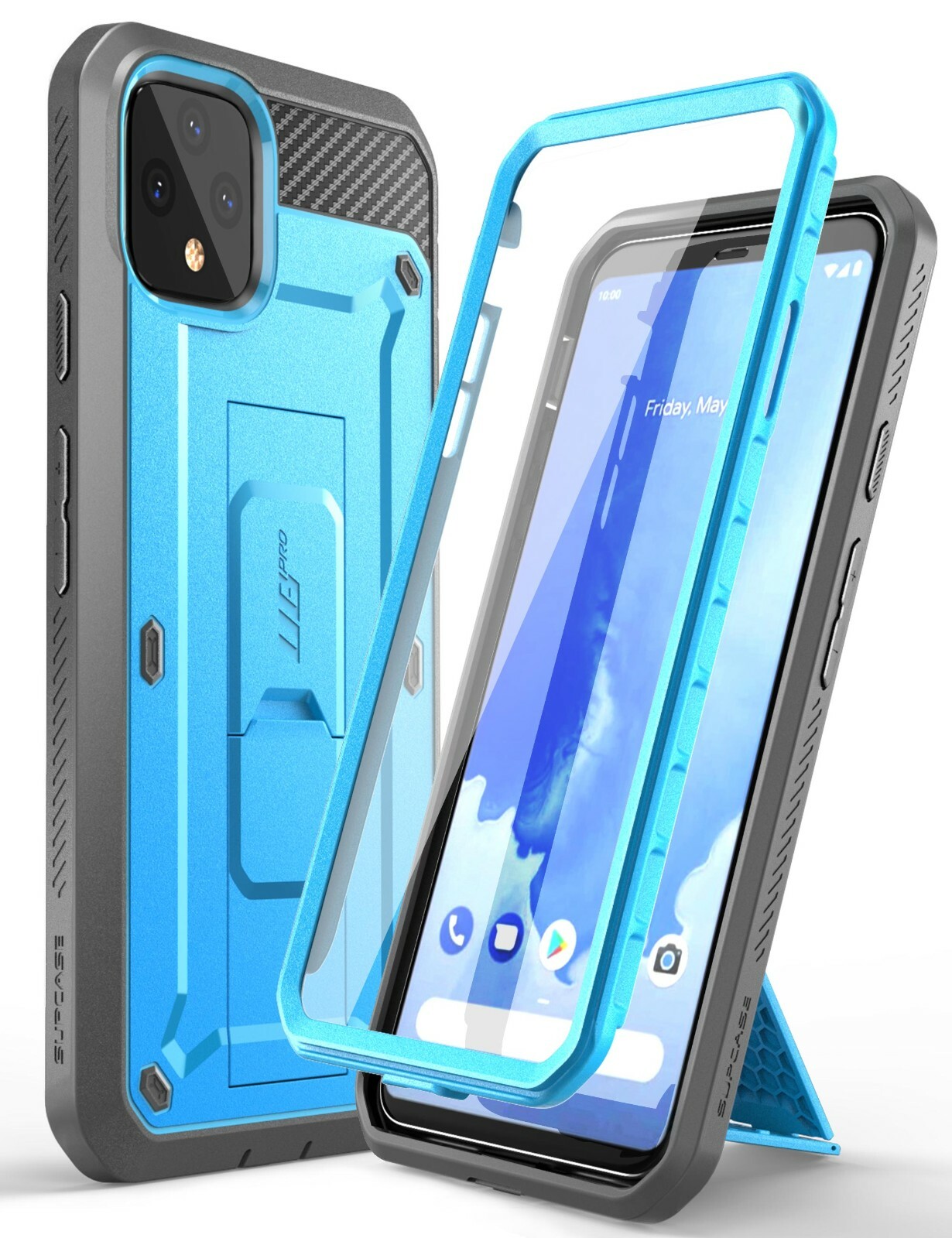 For Google Pixel 4XL Case, SUPCASE UB Pro Rugged Holster Cover+Screen