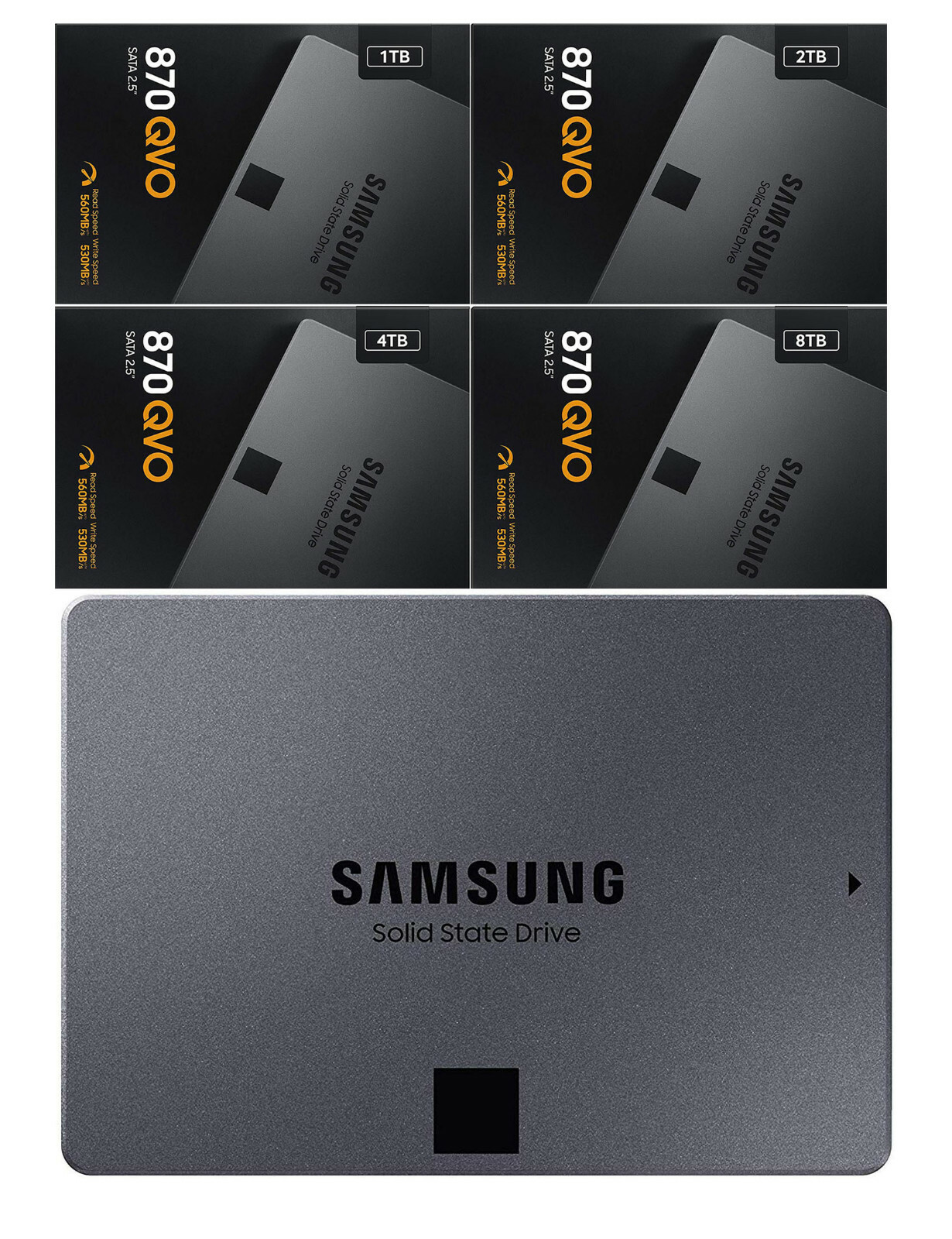SAMSUNG samsung ssd 4TB 870GVO 870 EVO 4TB 2.5 Inch SATA III 