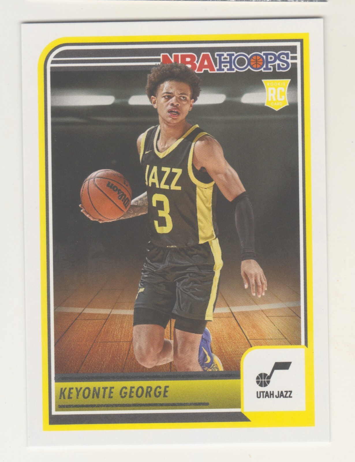 2023-24 Panini NBA Hoops #271 KEYONTE GEORGE RC Rookie Utah