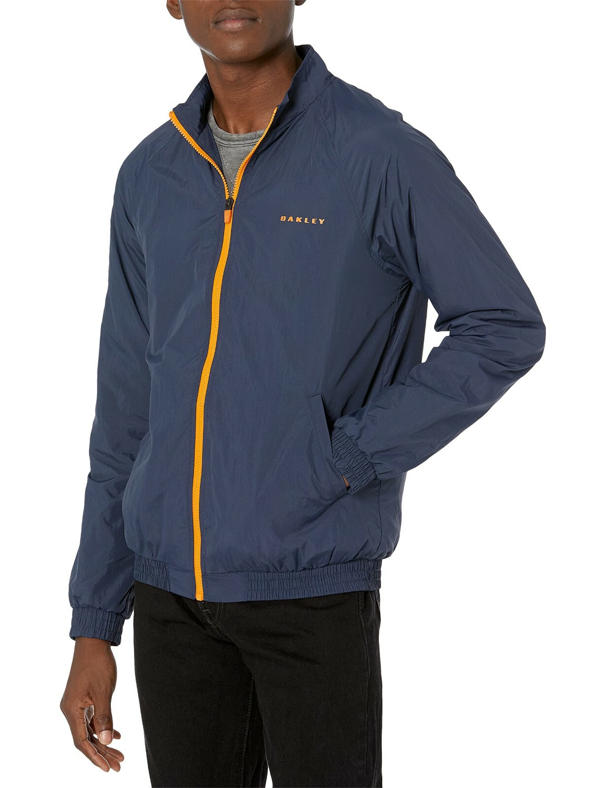 Oakley NEW Mens Legacy Ellipse Fashion Track Jacket Foggy