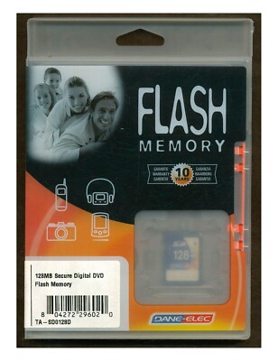 DANE-ELEC 128MB Compact Camera Memory Card   L186