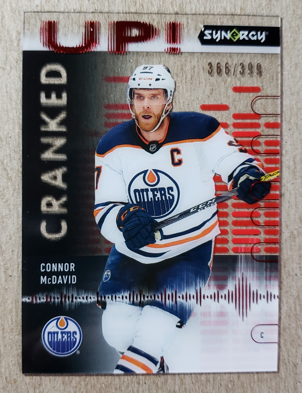 2022-23 Upper Deck Synergy Cranked Up Connor McDavid /399