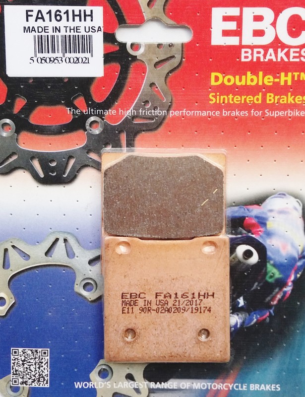 Fa161hh Kawasaki - Ebc BremsbelÃ¤Ge Bremsklotz Brake Pads Sinter Hinten