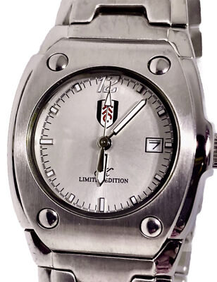 Fulham FC Watch Limited Edition Stainless Steel Brand New Needs Battery RRP £199