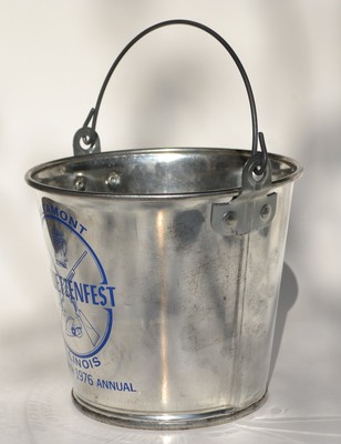 Altamont Illinois 1976 Schuetzenfest 11th Annual Souvenir Ice Bucket, H. Behrens