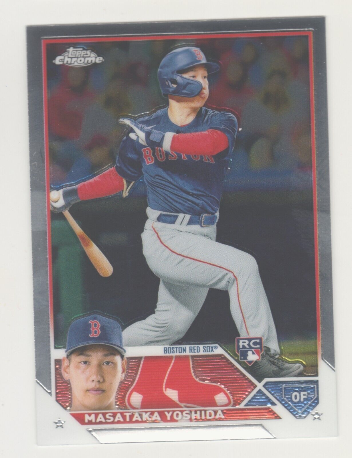 2023 Topps Chrome #167 MASATAKA YOSHIDA RC Rookie Boston Red 2023 Topps Chrome #167 MASATAKA YOSHIDA RC Rookie Boston Red