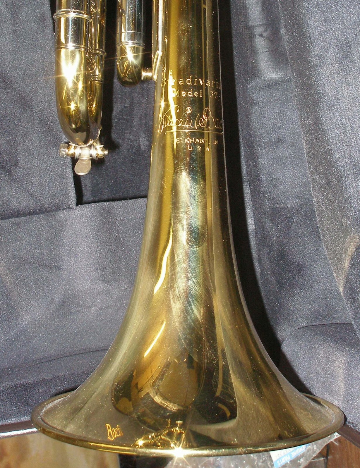 New Lacquered Trumpet 180-37 Bach Stradivarius Selmer Strad Genuine Original