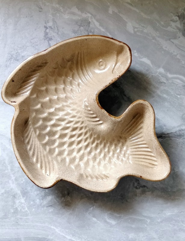 Moule Ã Pudding,Gateau Ancien Moule En Ceramique, Poisson Moule De Cuisson 