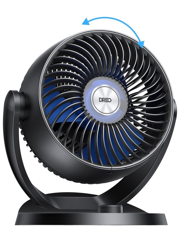 12 Inch Table Fans for Home, Whole Room Air Circulator Fan, 70...