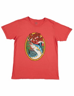 Salty Crew Women's La Playa Boyfriend Tee - Coral