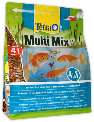 TETRA POND MULTI MIX FISH FOOD KOI STICKS 1L 4L 10L GARDEN GROW HEALTH TETRAPOND