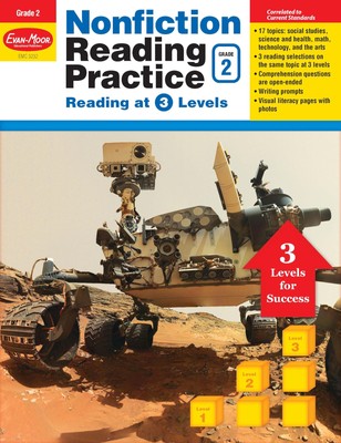 Evan-Moor Non-Fiction Reading Practice, Grade 2 - Paperback Evan-Moor Educat...
