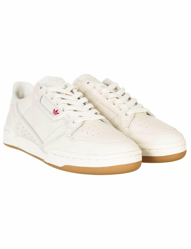 adidas continental 80 off white & gum shoes