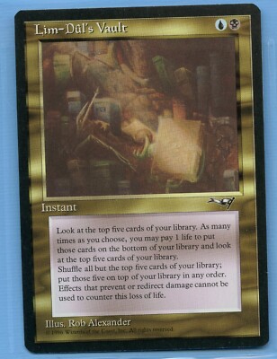 MTG: Alliances:  Lim-Dul's Vault