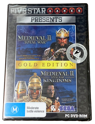 Medieval II Gold Edition *Sealed* PC DVD 