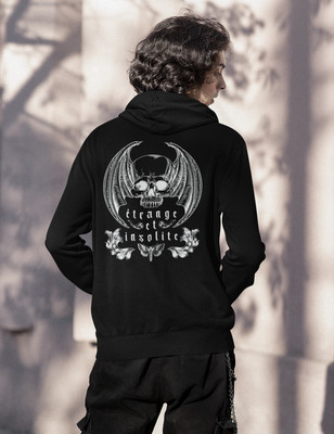 Strange and Unusual Goth Aesthetic Hoodie