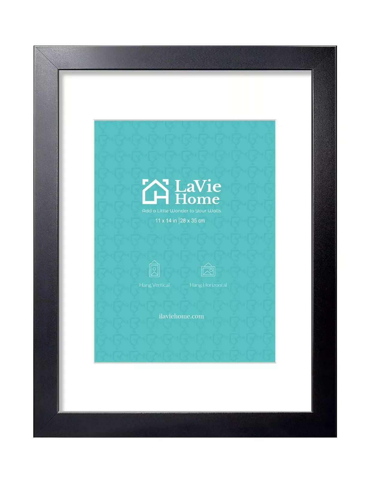 11x14 Picture Frame Black Poster Frame Wood Photo Frame Display Wall Mounting