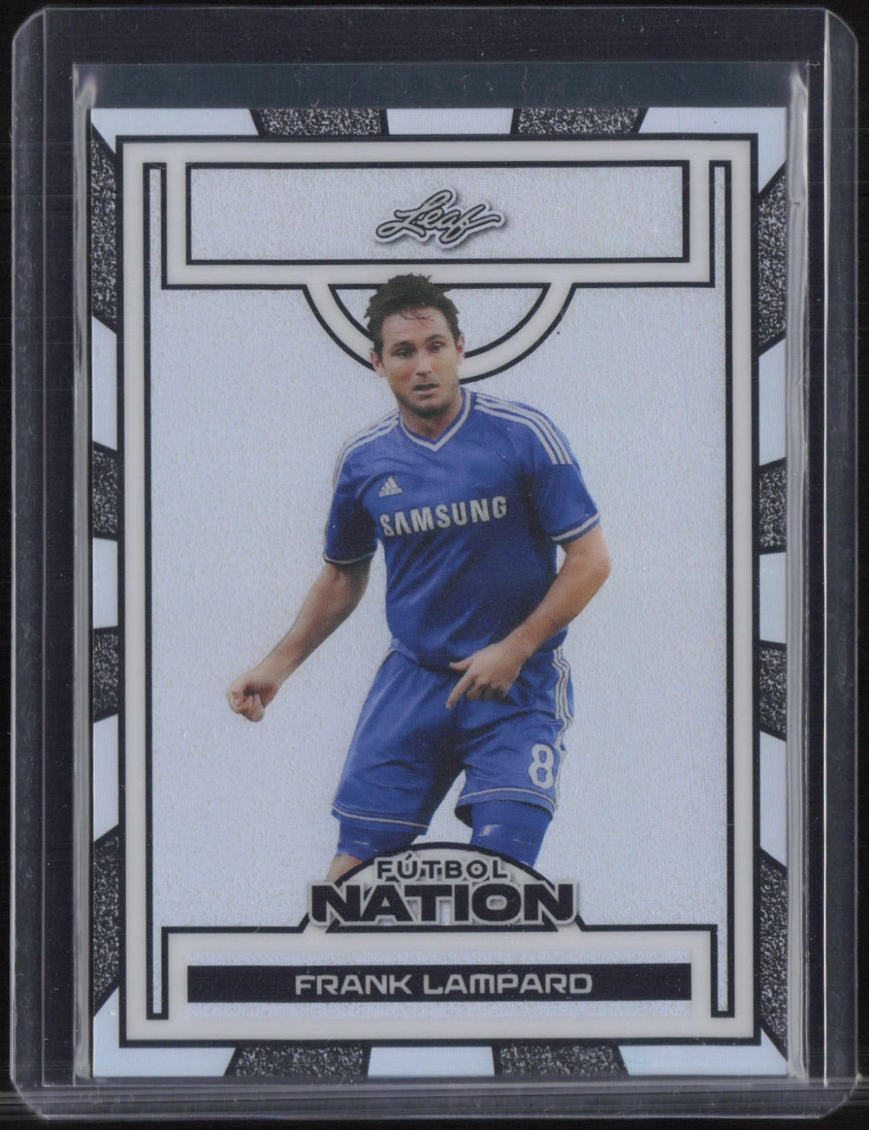 2025 Leaf Futbol Nation Prismatic Silver Frank Lamparo 1/1 Auto Autograph