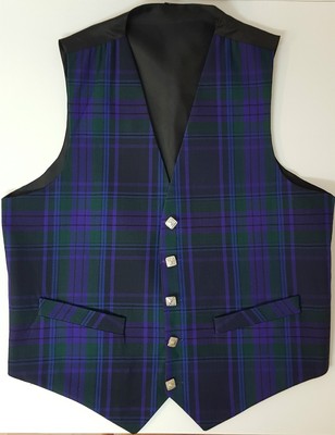 gordon tartan waistcoat