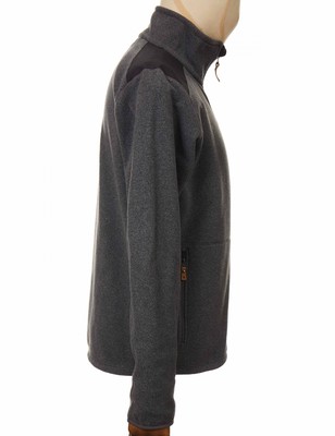 FJALL RAVEN FJALLRAVEN MEN'S STEN FLEECE JACKET - DARK GREY