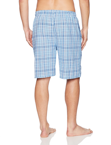 Jockey Men's Sleep Short, Blue/White/Navy Large