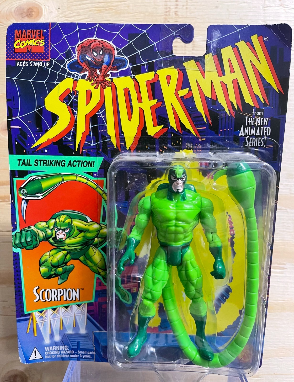 Marvel Comics Toybiz Spider-Man, The Animated Series, Scorpion | eBay