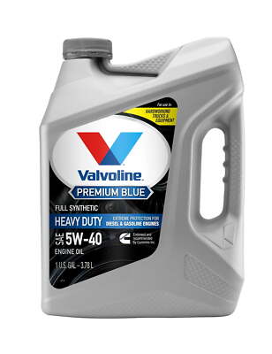 Valvoline Premium Blue Full Synthetic Diesel Engine Oil SAE 5W-40 Motor Oil USA