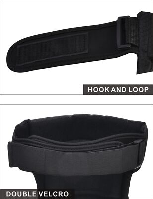 ® CAK Motorcycle Motocross Racing Knee Guards Pads Braces Protective Gear Black