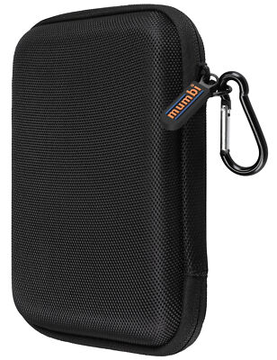 mumbi externe Festplattentasche 2,5 Zoll Tasche für Festplatten schwarz
