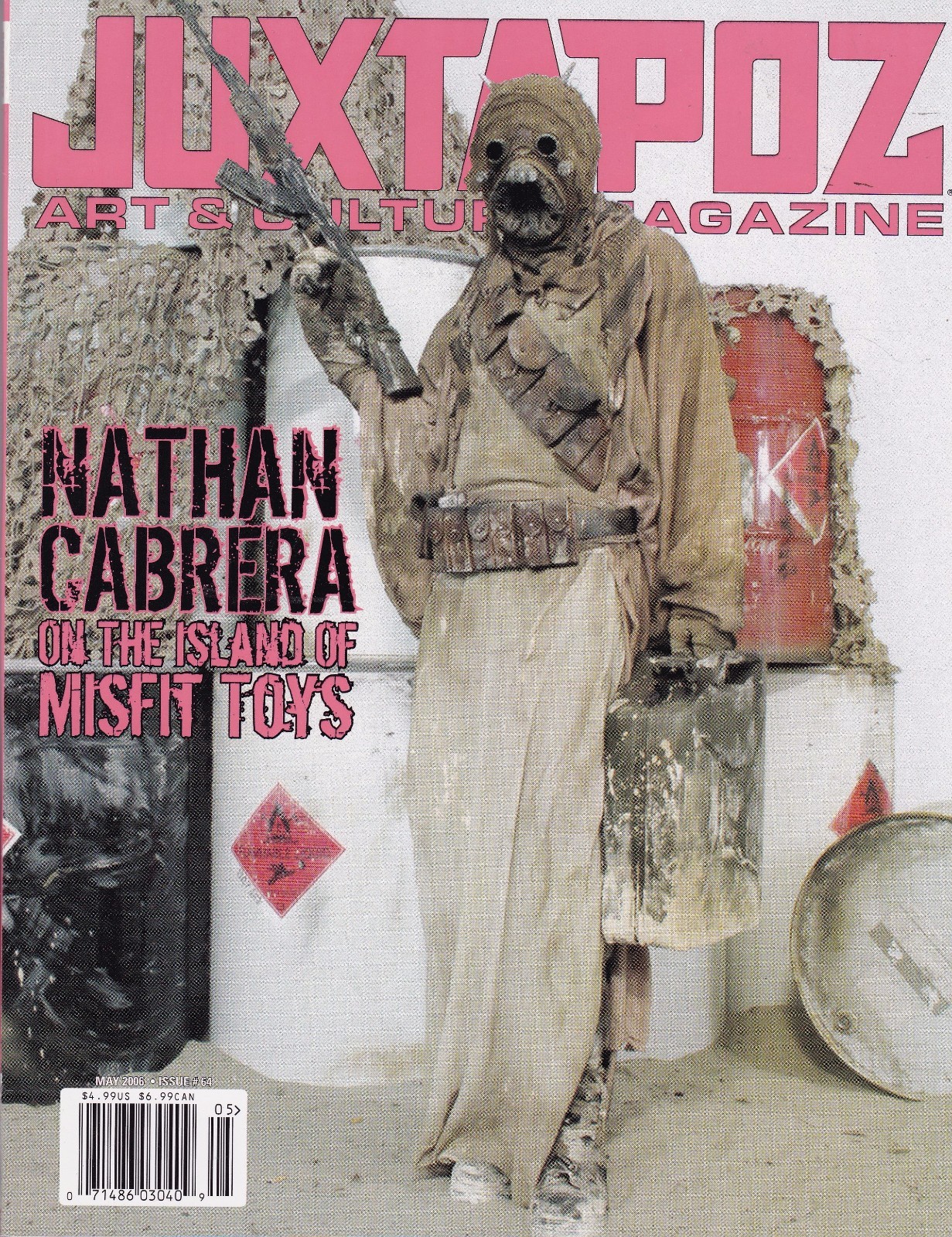 レア⭐️JUXTAPOZ 2009 OCT #105 PUSHEAD JUXTAPOZ Magazine #75 APR 2007 Thomas Campbell Slick Andrew