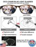OCCI CHIARI Blue Light Blocking Reading Glasses Men Computer Readers 0 100 150 200 250 300 350 400 500 600 Lightweight Frame For Men