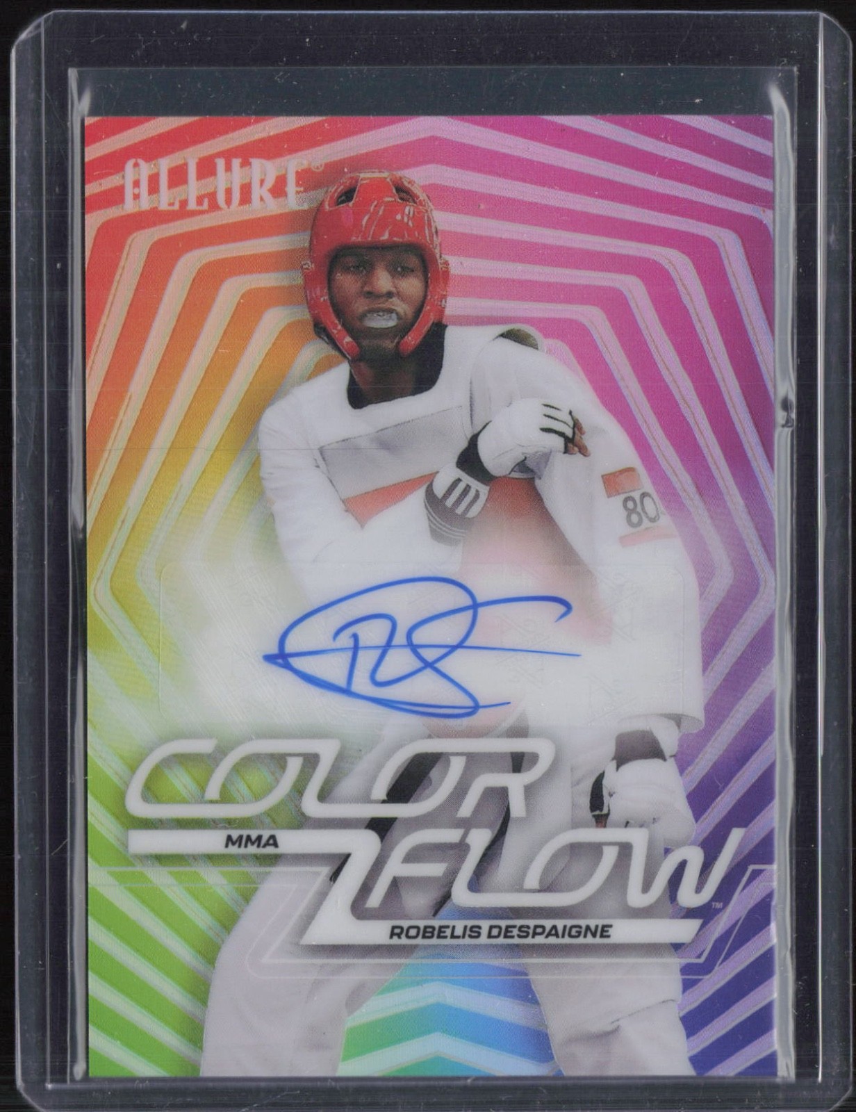 2025 Upper Deck Allure SE Color Flow Full Rainbow Robelis Despaigne Auto