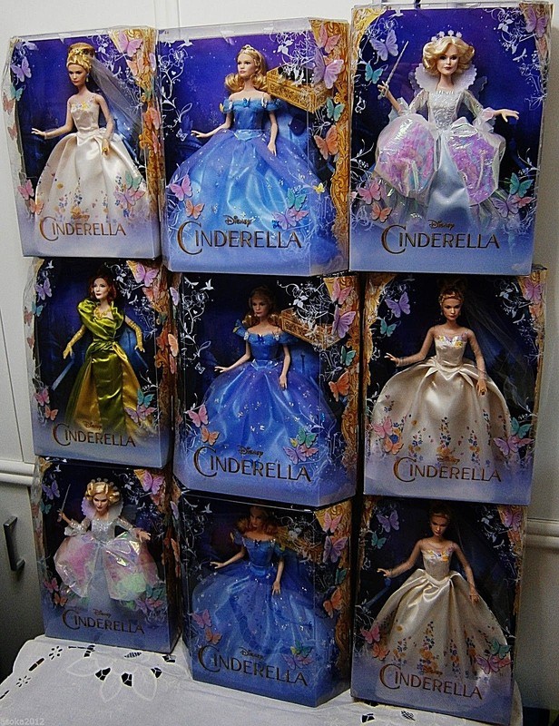 @Barbie Collector Doll Cinderella Tremaine Signature Disney Natalia Vodianova