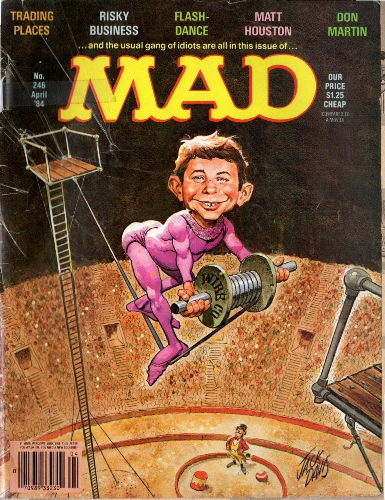 1984(April) Mad Magazine # 246 Trading Places, Risky