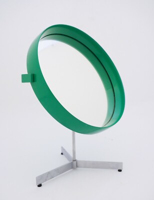 Green Table Mirror Luxus, Vittsjö Sweden - Uno & Osten Kristiansson 1960s Design