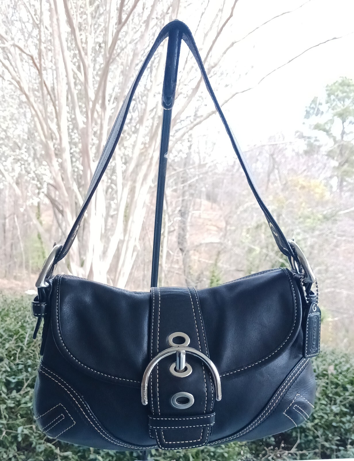 バッグ Vintage coach soho shoulder bag black $_57.JPG?set_id=880000500F