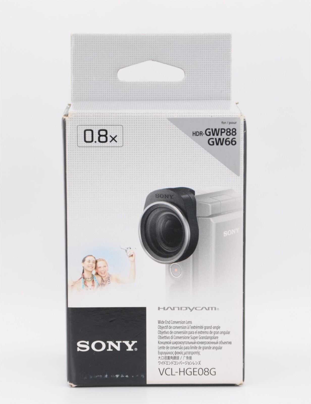 SONY VCL-HGE08G ワイドエンドコンバージョンレンズ