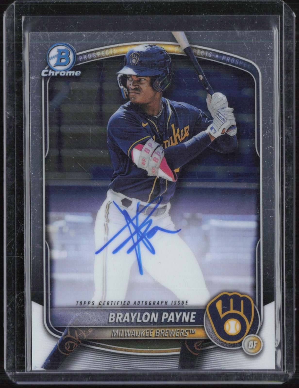 2025 Bowman Chrome Braylon Payne Auto Autograph RC Rookie
