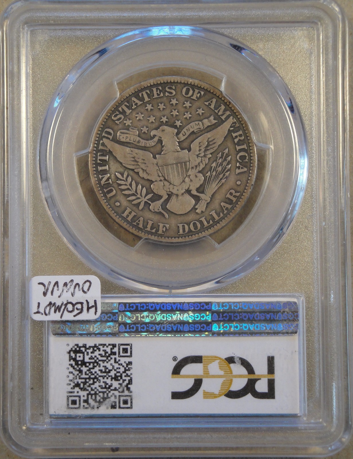 1913 Barber Half Dollar PCGS F12