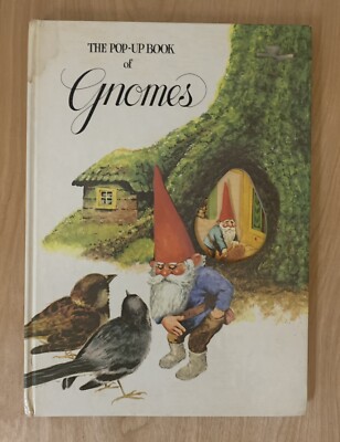 Vtg 1979 The Pop Up Book of Gnomes-  Harry Abrams - Complete