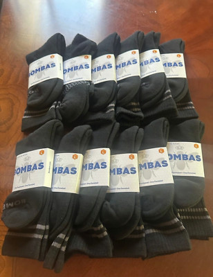 25 Pairs: BOMBAS Socks - Ankle/Calf - M/L/XL - Man/Women (Choose a Size/Style)