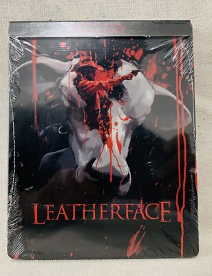LEATHERFACE: Blu-Ray+Digital STEELBOOK WALMART EXCLUSIVE (BRAND NEW)