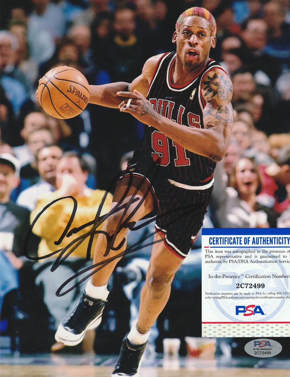 希少 USA製 CHICAGO BULLS “DENNIS RODMAN” Chicago Bulls Dennis Rodman Champion Jersey Mens 44 L