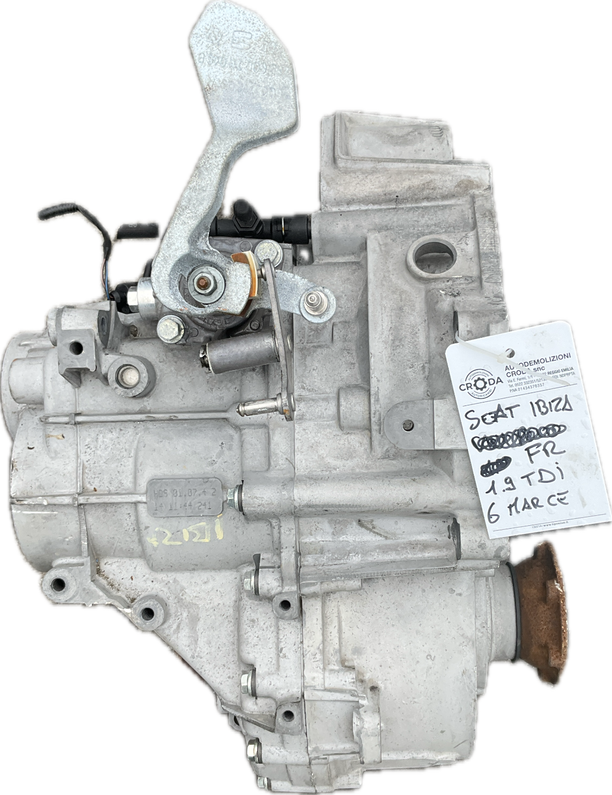 Cambio manuale per modello SEAT IBIZA 1.9TDI diesel 6 marce ricambio usato