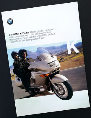 BMW Motorrad Katalog ''Die BMW K-Reihe'', 20 Seiten, 08/1999, Neu!