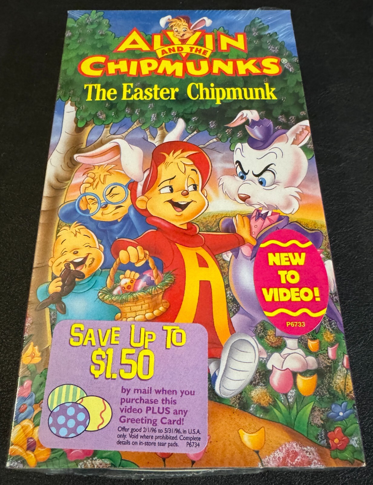 Alvin & The Chipmunks: The Easter Chipmunk (VHS, 1996