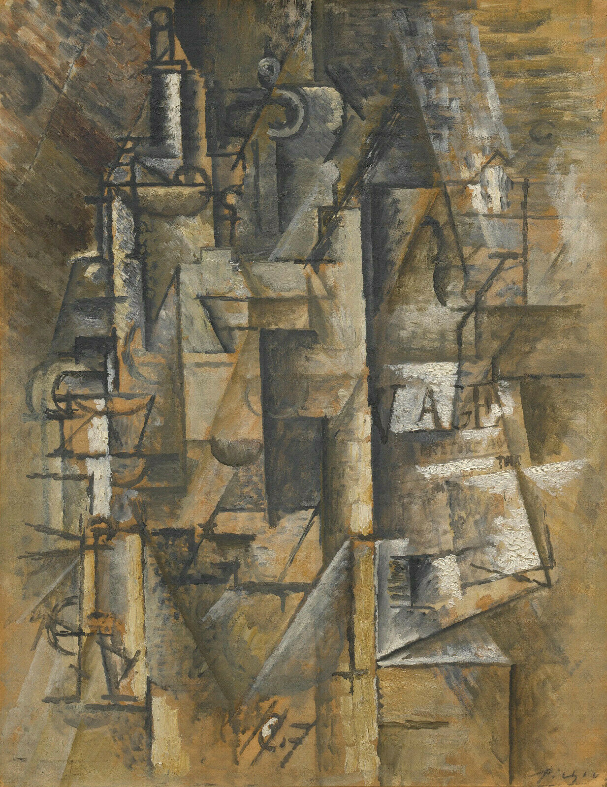 Bottles & Glasses (1911-12) Signed Pablo Picasso - 17