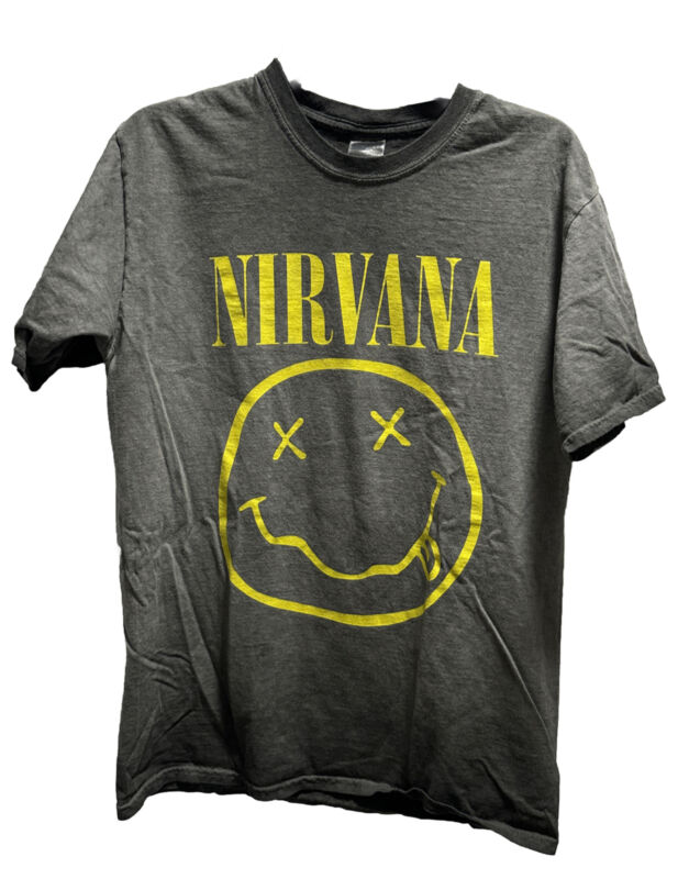 Nirvana T Shirt medium Short sleeve Adult Unisex pre owned^*
